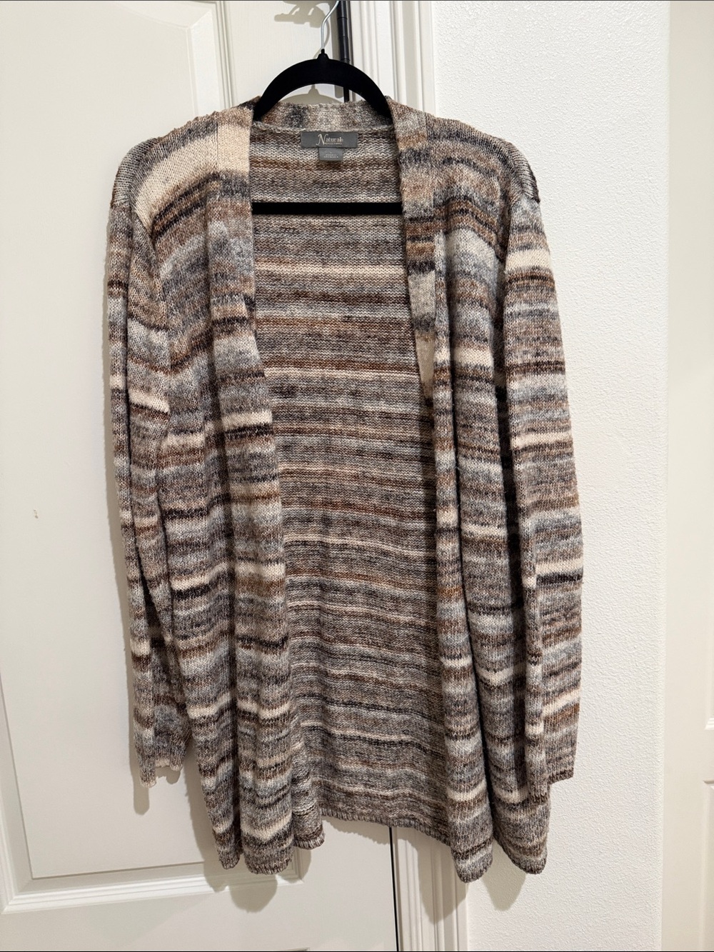 Natural reflections size large cardigan